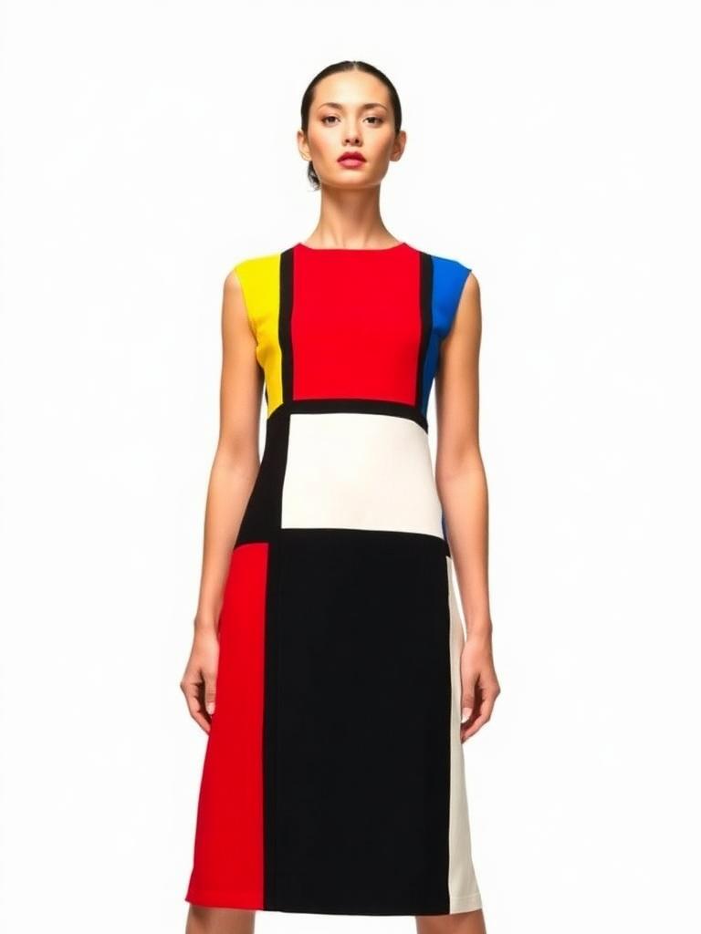 Vestido Mondrian de YSL